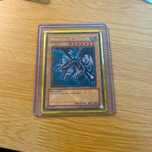 Red eyes black dragon, yugioh